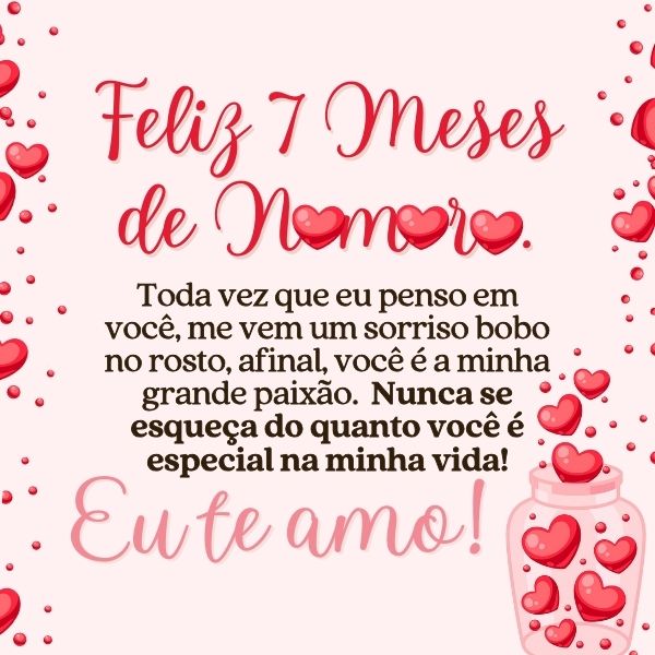 37 Mensagens para 7 Meses de Namoro – Mensagens de Parabéns